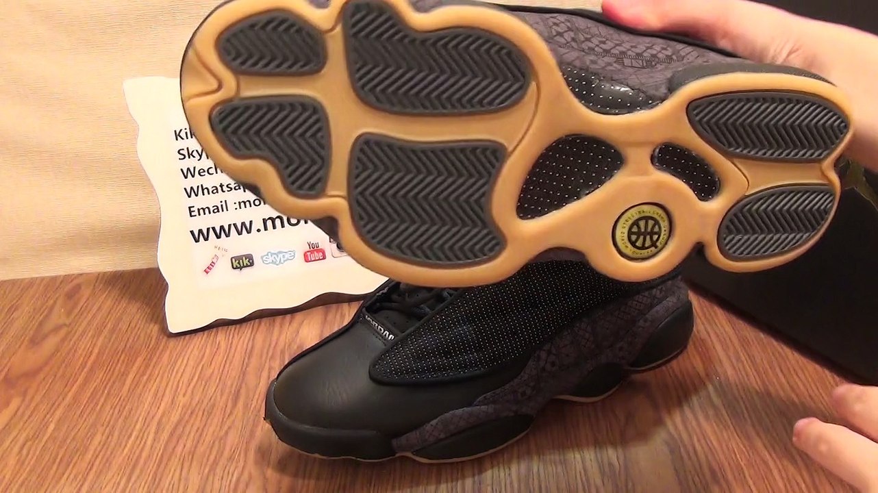 Authentic Jordan 13 low Quai 54