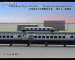 عجائب الصين في صنع قطار يركب و ينزل الركاب بدون توقف القطار