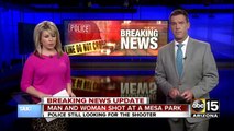 PD: 2 people shot and wounded near Mesa park