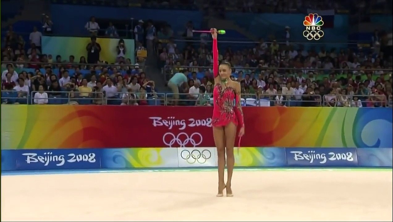 Evgenia Kanaeva Clubs 2008 Olympic AA (HD)