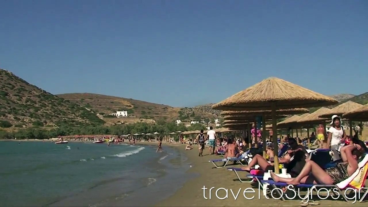 Σύρος, Παραλία Γαλησσά,  - Syros, Galissas Beach