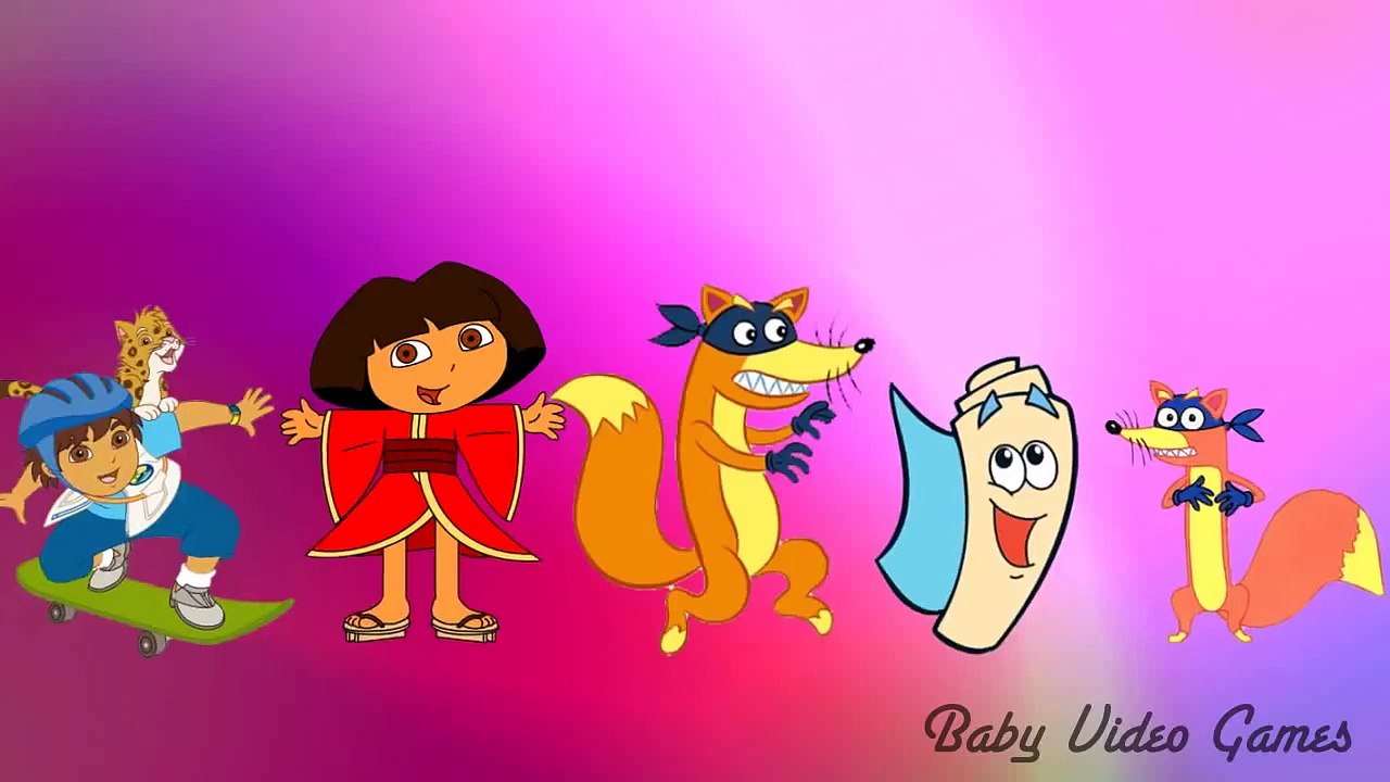 Finger Family Nursery Rhymes Dora The Explorer for Children Preschool Songs