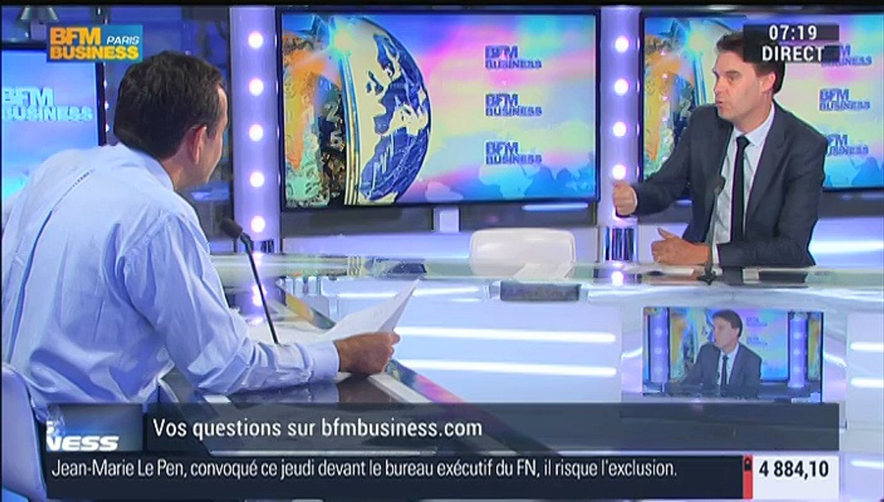 Nouvelle dégringolade du pétrole: "C'est une manne qui est tout à fait profitable": Denis Ferrand - 20/08