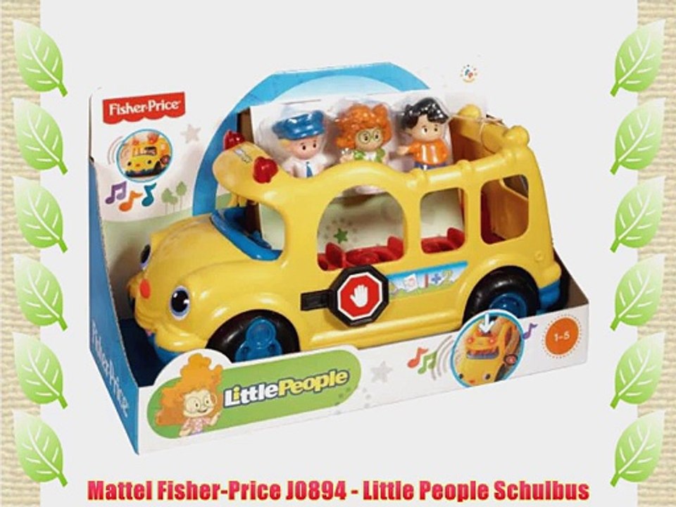 Mattel Fisher-Price J0894 - Little People Schulbus