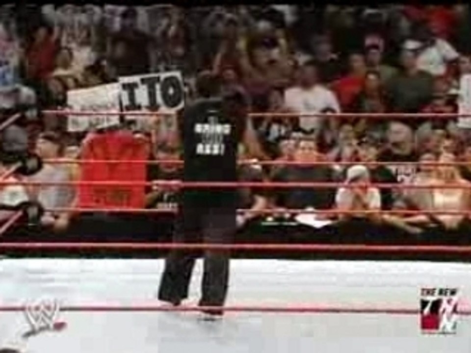 The Rock's return in 2002.