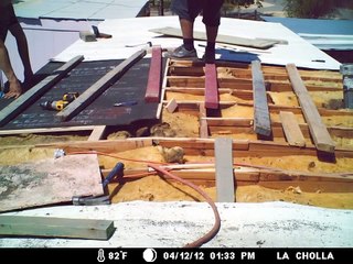 Mobile Home Metal Roof Installation - Time Lapse