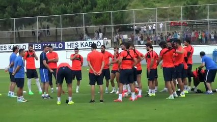 Trabzonspor'da Beşiktaş maçı hazırlıkları sürdü.