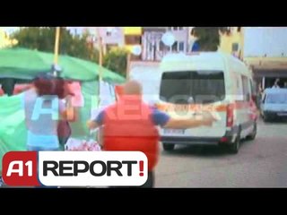 Lirak Bejko, video ekskluzive nga A1 Report gjate transportimit ne spital