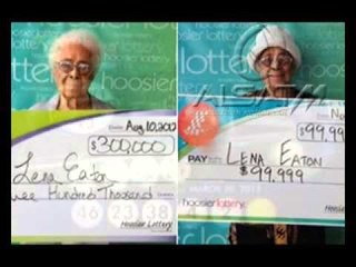 Gjyshja fatlume fiton dy herë lotarinë