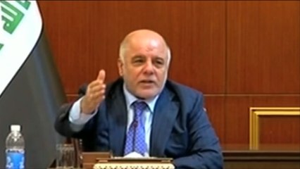 العبادي يتهم جهات سياسية بالسعي لإسقاط العملية السياسية