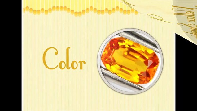 Physical Prperties of Yellow Sapphire Gemstones