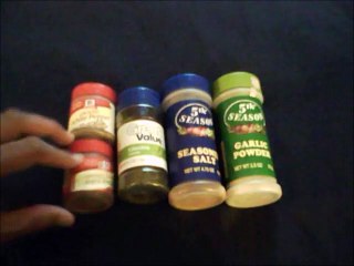 Prepper Tip Spices