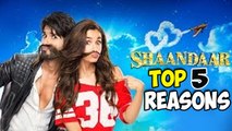 Shaandaar Movie | Shahid Kapoor | Alia Bhatt | Top 5 Reasons To Watch