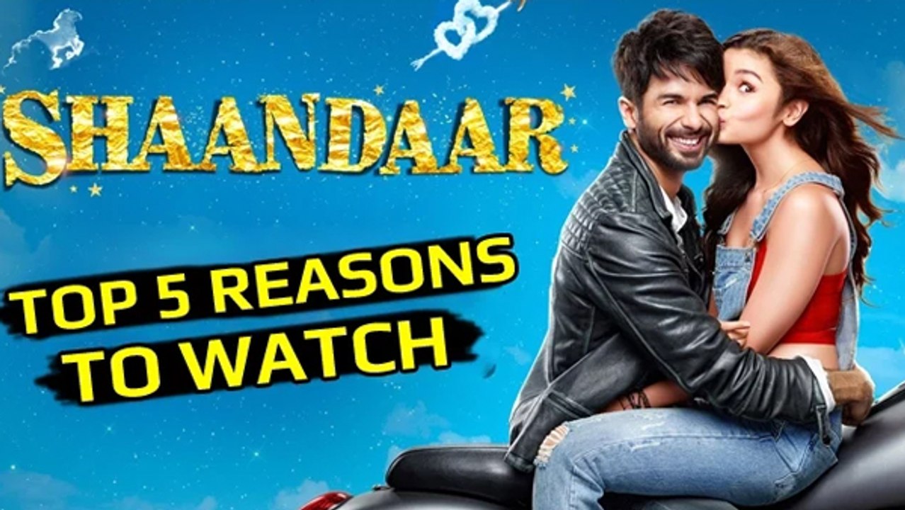 Shaandaar (2015) Movie | Shahid Kapoor | Alia Bhatt | Top 5 Reasons To WatchShahid Kapoor is shooting for an upcoming Indian romantic comedy film Shaandaar directed by the very famous director Vikash Bahl. The film has is touted to be India’s first destin