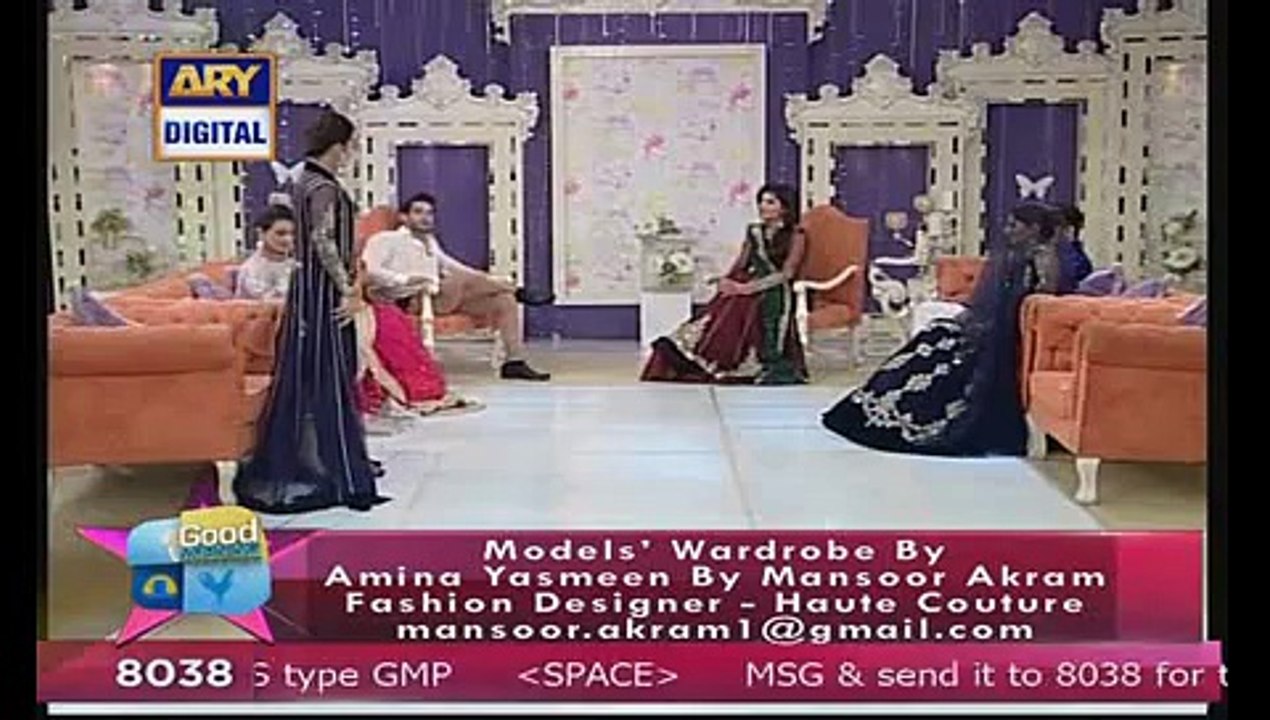 Good Morning Pakistan With Nida Yasir on ARY Digital Part 6 - 20th August 2015