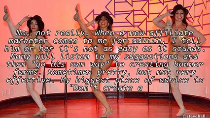 So You Want To Be An Affiliate Marketer