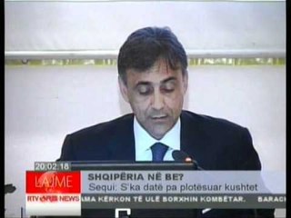 sequi, ska date pa plotesuar kushtet