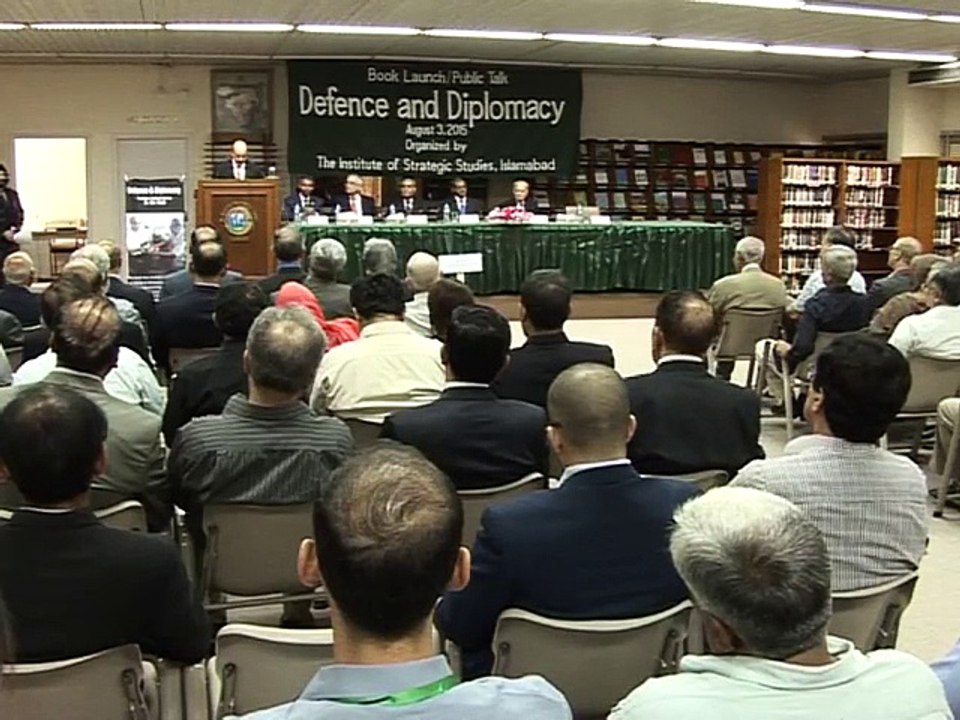 Book Launch ceremony "Defence & Diplomacy" by S M Hali