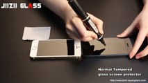 Protect Your Screen from Scratche - Jiizii Glass Anti-Scratch Tempered Glass Screen Protector Test Video Demo