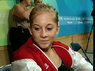 Shawn Johnson Interview (After Winning Gold)