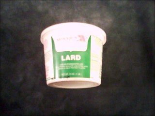 Prepper Tip Lard