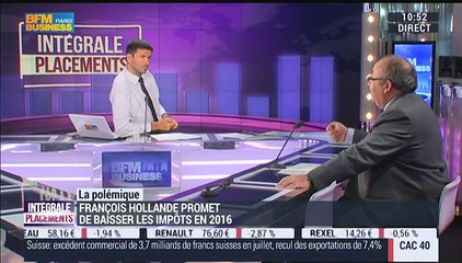 Emmanuel Lechypre: Baisse d'impôts en 2016: Que faut-il penser de la promesse de François Hollande ?