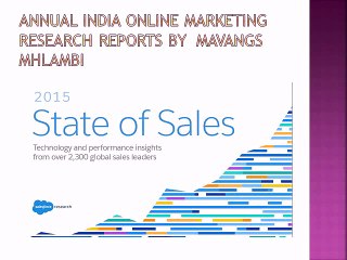 Annual-India-Online-Marketing-Research-Reports-by-Mavangs
