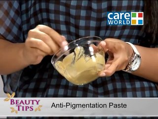 Natural Remedy for Pigmentation - Anti Pigmentation Mask