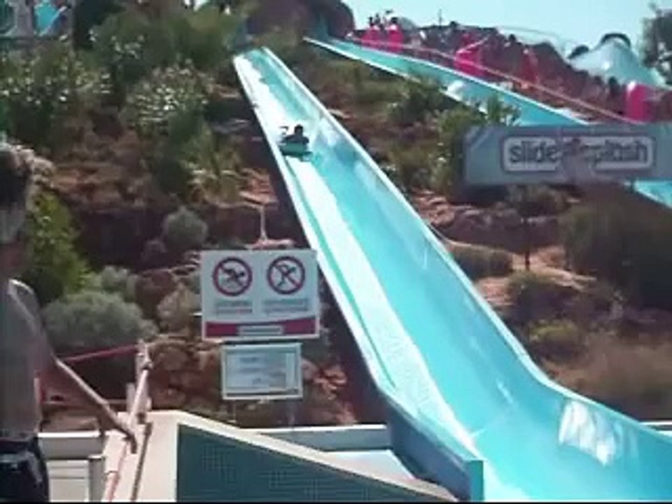 Slide & Splash Aqua Park in Lagoa, Portugal | JULY 2011