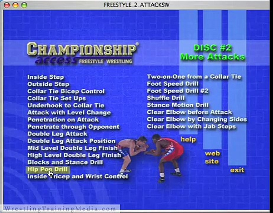 Hip Pop Drill Wrestling Bootcamp