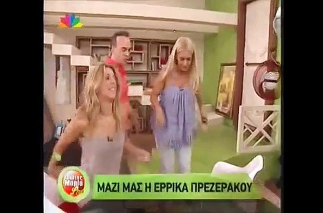 Olympic Pole Vaulter Erika Prezerakou Arm Wrestling