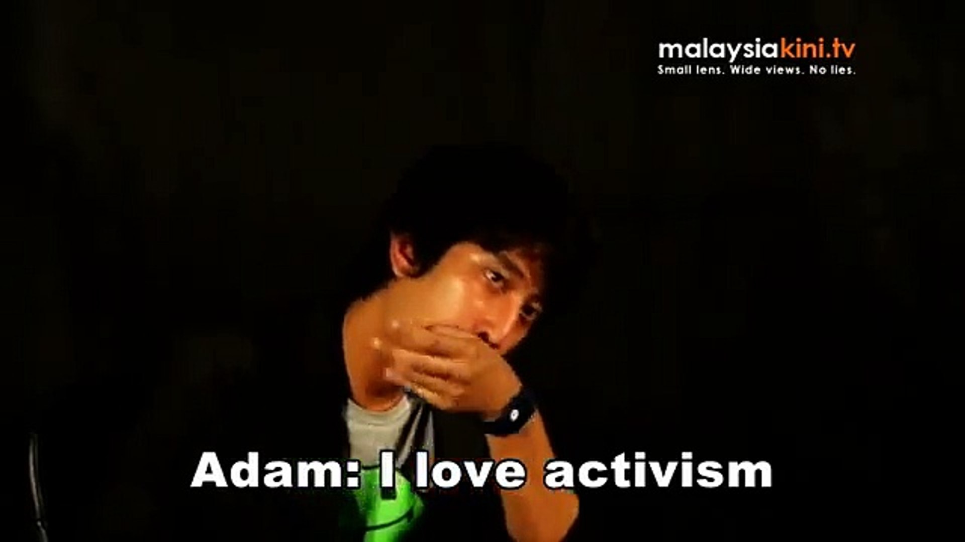 Adam: I love activism!