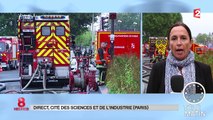 La Cité des Sciences ravagée par les flammes