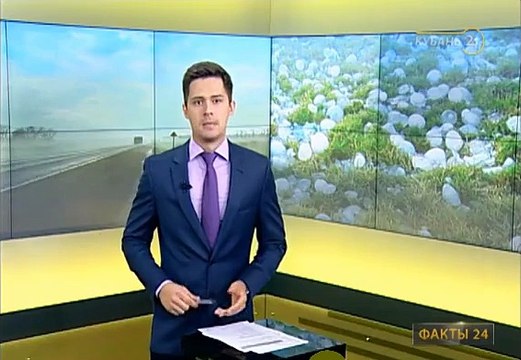 Град и сильный ветер в Лабинском районе