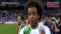 James and Cristiano Ronaldo Funny Moment on Marcelo Interview - Real Madrid vs Galatasaray 2015