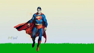 Superman Finger Family Nursery Rhymes For Kids | Superman Popular Rhymes For Children