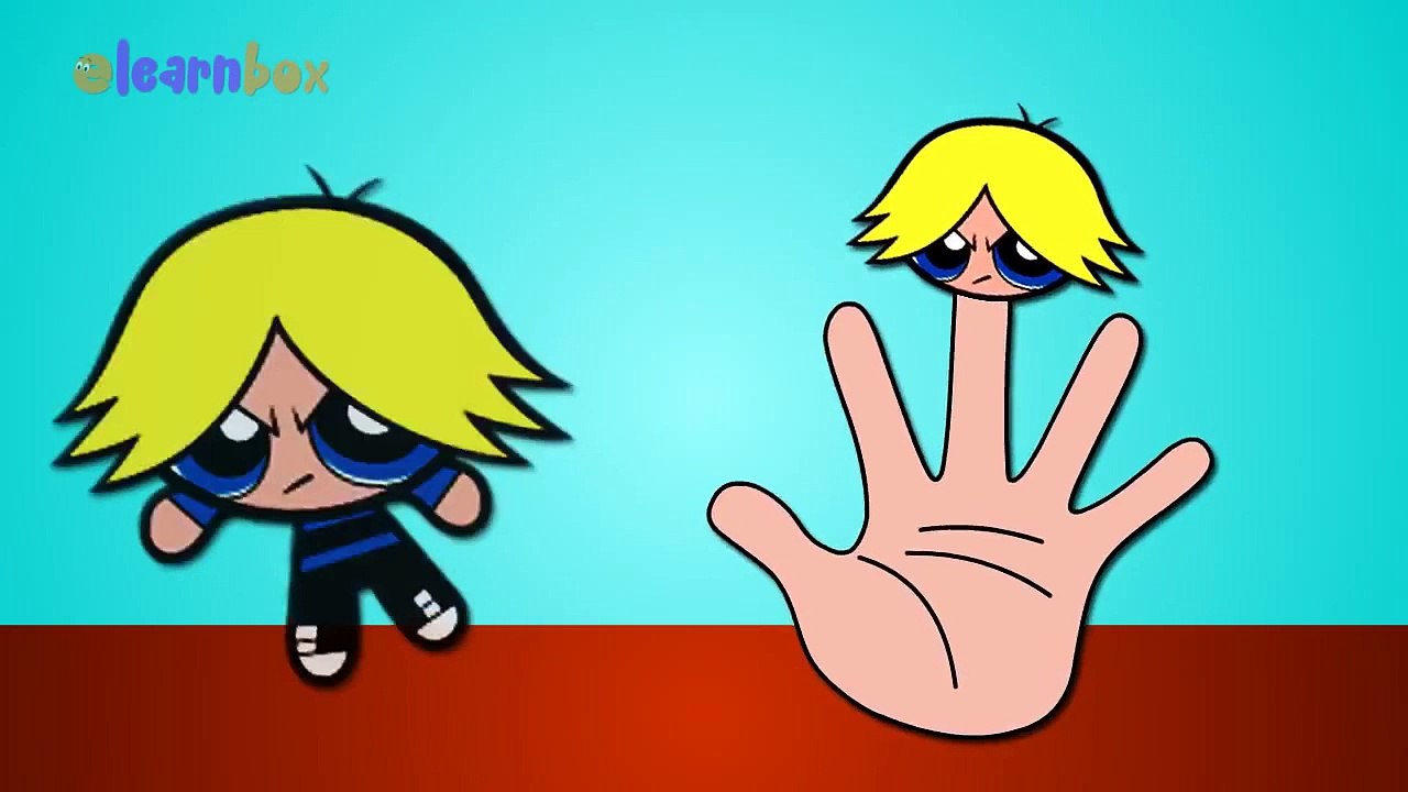 Finger Family Powerpuff Girls Family Nursery Rhyme | The Powerpuff Girls Finger Family Son