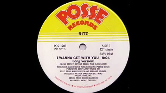 Ritz - I Wanna Get With You ( Disco Funk 1981 )