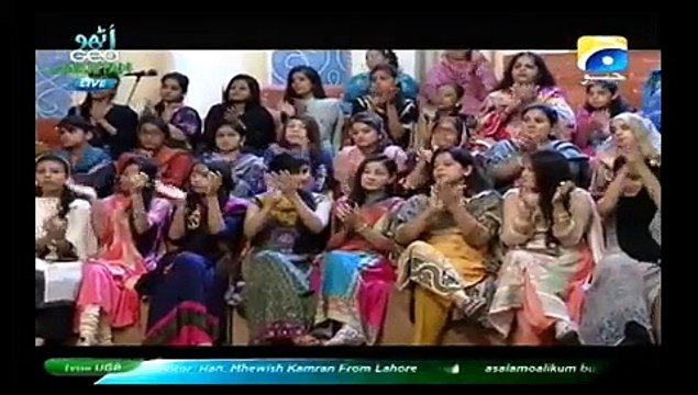 Utho Geo Pakistan With Bushra Ansari on Geo Tv Part 6 - 20th August 2015