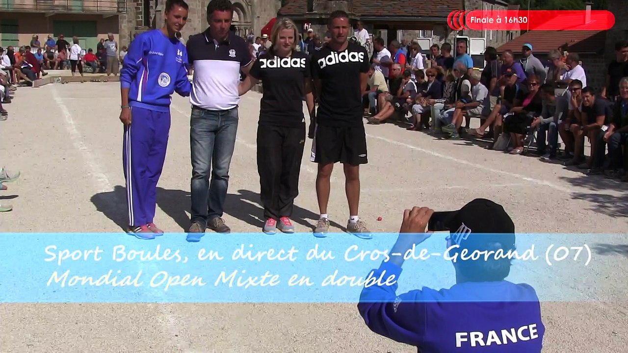 Mène 1, Mondial Open Mixte de la doublette, Spo...