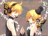 len kagamine and rin kagamine magnet