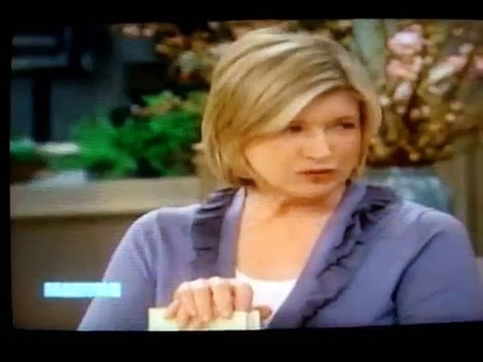 Martha Stewart on Cybill Shepherd
