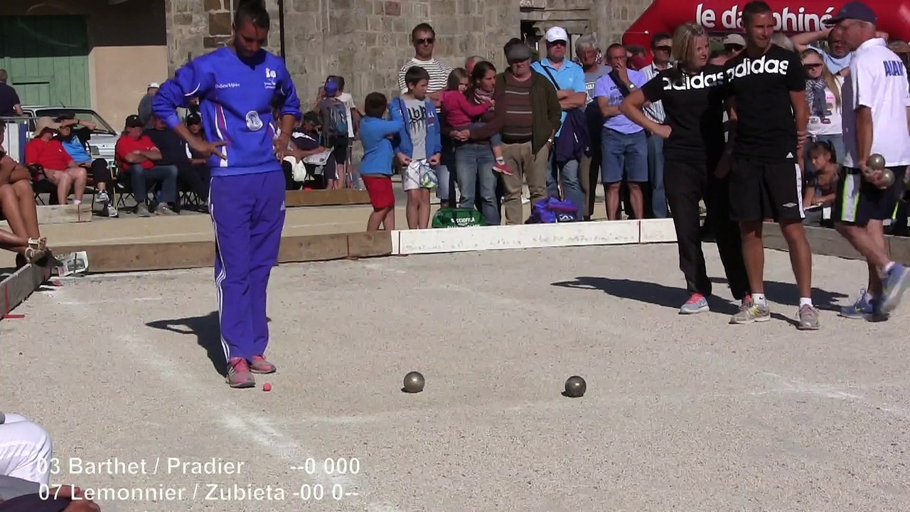 Mène 8, Mondial Open Mixte de la doublette, Spo...