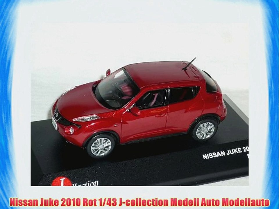 Nissan Juke 2010 Rot 1/43 J-collection Modell Auto Modellauto