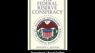 The Federal Reserve Conspiracy EBOOK (PDF) REVIEW