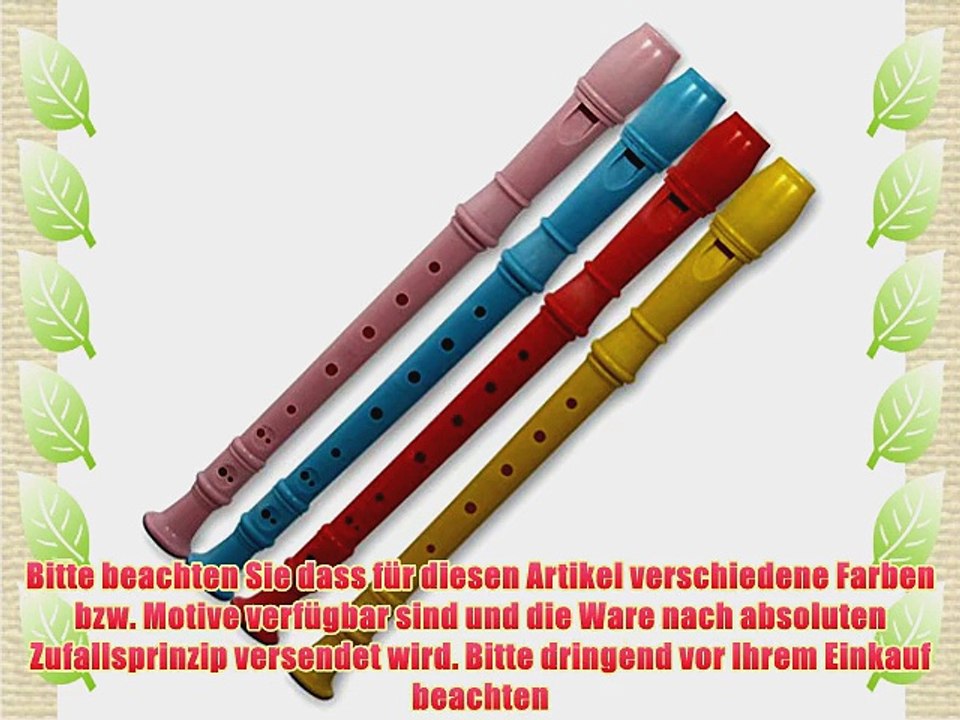 40 x Blockfl?te Block Fl?te Kunststoff Fl?ten Musik 31 cm