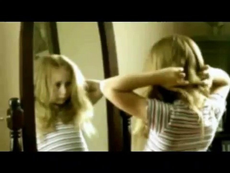 GRUDGE GIRL IN THE MIRROR, demon face