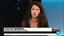 طرد ‫الصحافية المغربية ‏زينب الغزوي‬ من شارلي ايبدو