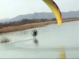 Death Wish Powered Paragliding!  Flat Top Paramotor Insanity!!!