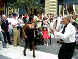Tango en calle porteña (Buenos Aires, Argentina)